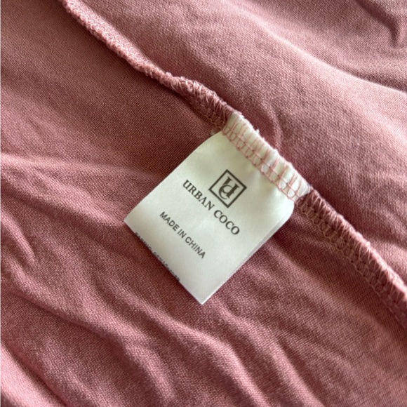 NWOT Urban Coco Women’s Open Front Blush Cardigan Size XL - Picture 6 of 7